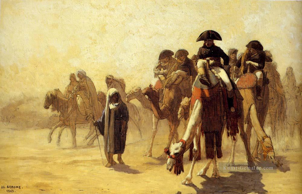 Allgemeine Baonaparte mit seinem Militär Mitarbeiter in Ägypten griechisch Araber Orientalismus Jean Leon Gerome Ölgemälde